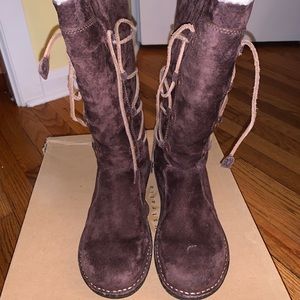 Brown Tall Size 8 Boots